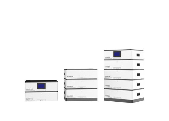 Stackable Lithium Ion Solar Batteries 48V 100Ah 200Ah 5Kwh Lifepo4 Home Energy Storage Battery