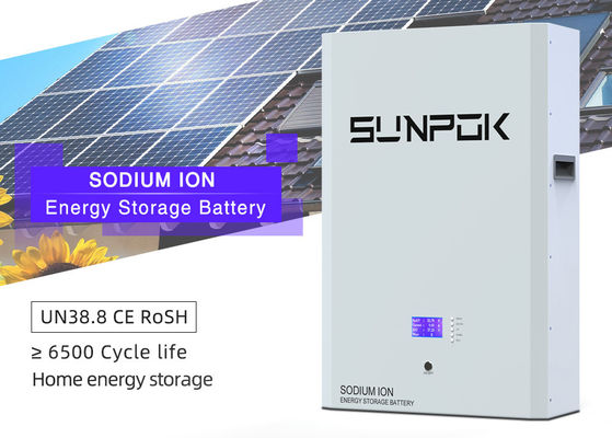 Sodium-Ion Battery 48v 300ah 210ah Hybrid 10kw 20kw Solar Energy System