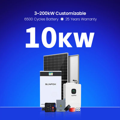New Complete Set Solar Energy System Hybrid Solar System 3kw 5kw 8kw 10kw 15kw Off Grid Solar Power System For Home Use
