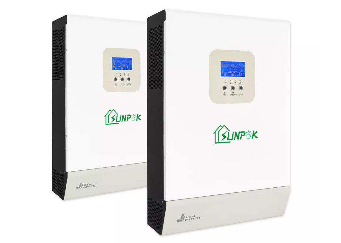 सौर ऊर्जा के लिए एलसीडी डिस्प्ले ऑफ ग्रिड इन्वर्टर 5kw 3kw 230V सिंगल फेज