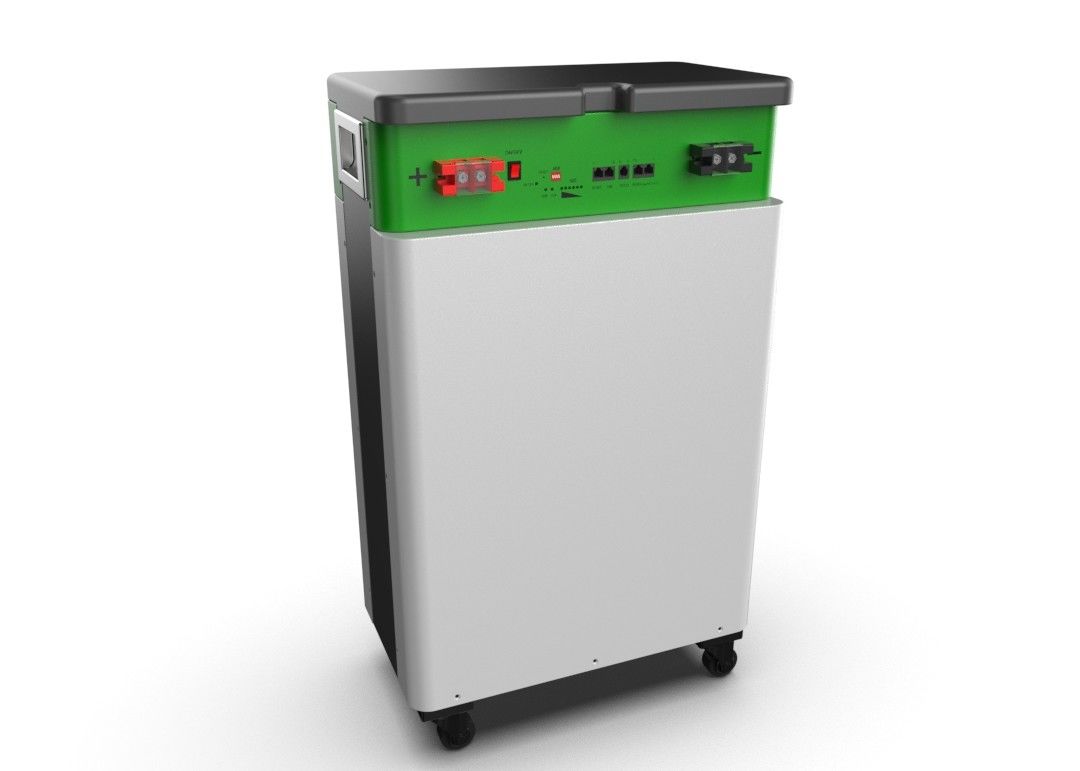 सोलर सिस्टम 12.8Kwh के लिए 300ah 48 वोल्ट लिथियम आयन बैटरी पैक रिचार्ज करें