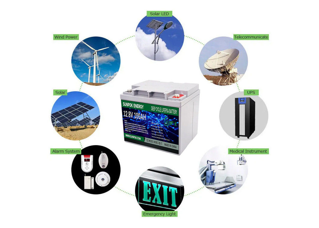 एजीएम डीप साइकिल बैटरी 12v 24v 50ah 100ah 150ah 200ah LiFePO4 डीप साइकिल बैटरी