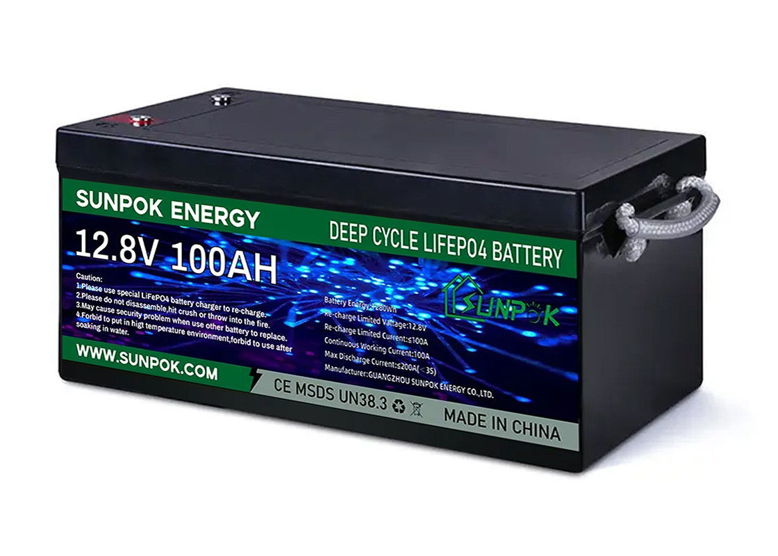 डीप साइकिल लंबी उम्र सुरक्षित 24v 48v 100ah गोल्फ कार्ट Lifepo4 लिथियम आयन बैटरी