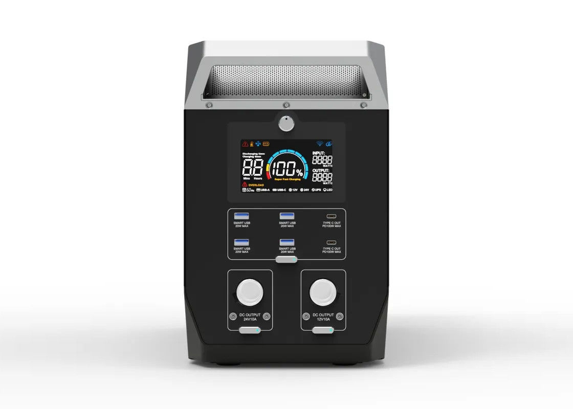 थोक 110v 220v पोर्टेबल सौर ऊर्जा बैंक चार्जिंग 150w 200w 300w 500w 1000w