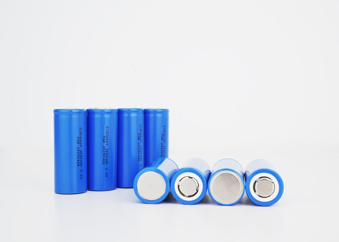 इलेक्ट्रॉनिक्स उत्पादों के लिए 3.0v 1500mah 18650 सोडियम आयन बैटरी 3000 चक्र