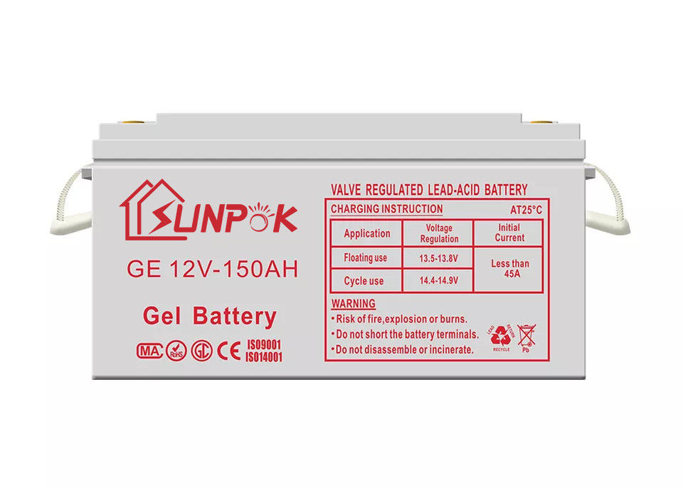 आरवी और सौर ऊर्जा भंडारण के लिए UN38.3 200Ah 12V जेल बैटरी