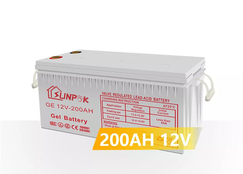 12V 50Ah 100Ah 150Ah जेल बैटरी: सनपोक के साथ इष्टतम सौर ऊर्जा भंडारण का आनंद लें