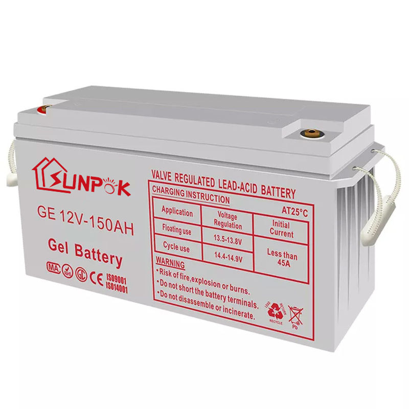 सबपोक रिचार्जेबल डीप साइकिल सोलर जेल बैटरी 12v 250ah 200ah 100ah डीप साइकिल जेल बैटरी