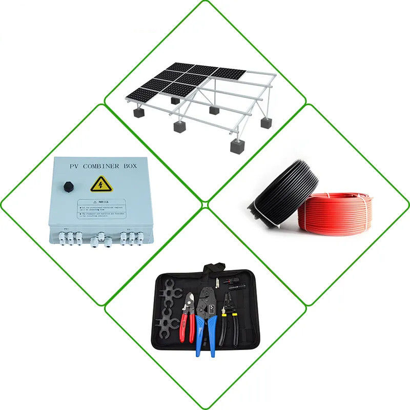 MSDS सोलर पावर बैटरी स्टोरेज सिस्टम 3kw 5kw 6kw 8kw 10kw 24v ऑफ ग्रिड सोलर सिस्टम