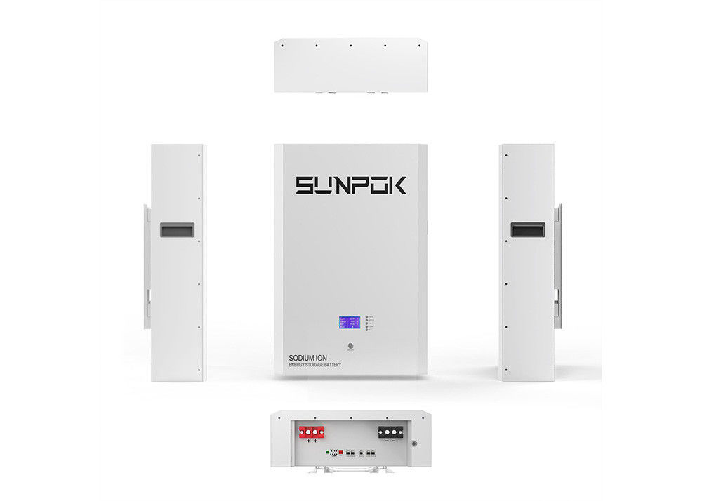 उच्च स्थायित्व सोडियम आयन बैटरी SP-48100-BG-NA 5-30 KWh आउटपुट पावर रेंज के साथ