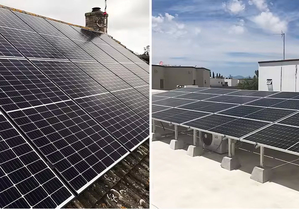 हाइब्रिड सौर ऊर्जा प्रणाली 30kw 20kw 10kw ऊर्जा भंडारण प्रणाली 3 चरण 40kwh लिथियम बैटरी सौर प्रणाली