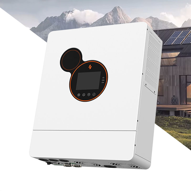 8.2KW 10.2KW DC 220/230V AC शुद्ध साइन वेव सोलर डबल एमपीपीटी ऑन/ऑफ ग्रिड सोलर हाइब्रिड इनवर्टर