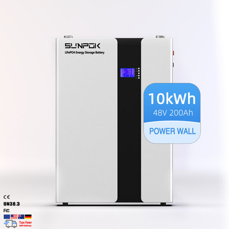 सौर भंडारण प्रणाली के लिए 10KWH लिथियम पावर वॉल 48V 200AH टेस्ला पावरवॉल बैटरी