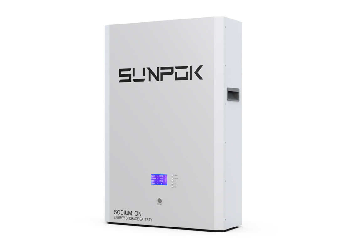 सोडियम आयन बैटरी 48v 200ah 400ah सौर 15kw 10 Kw सोडियम होम स्टोरेज
