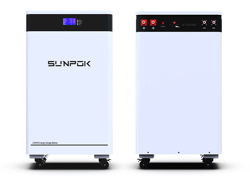 लिथियम आयन बैटरी 5kw 10kw 40kw बीएमएस गहरी चक्र 48v 100ah 200ah 300ah लिथियम आयन बैटरी