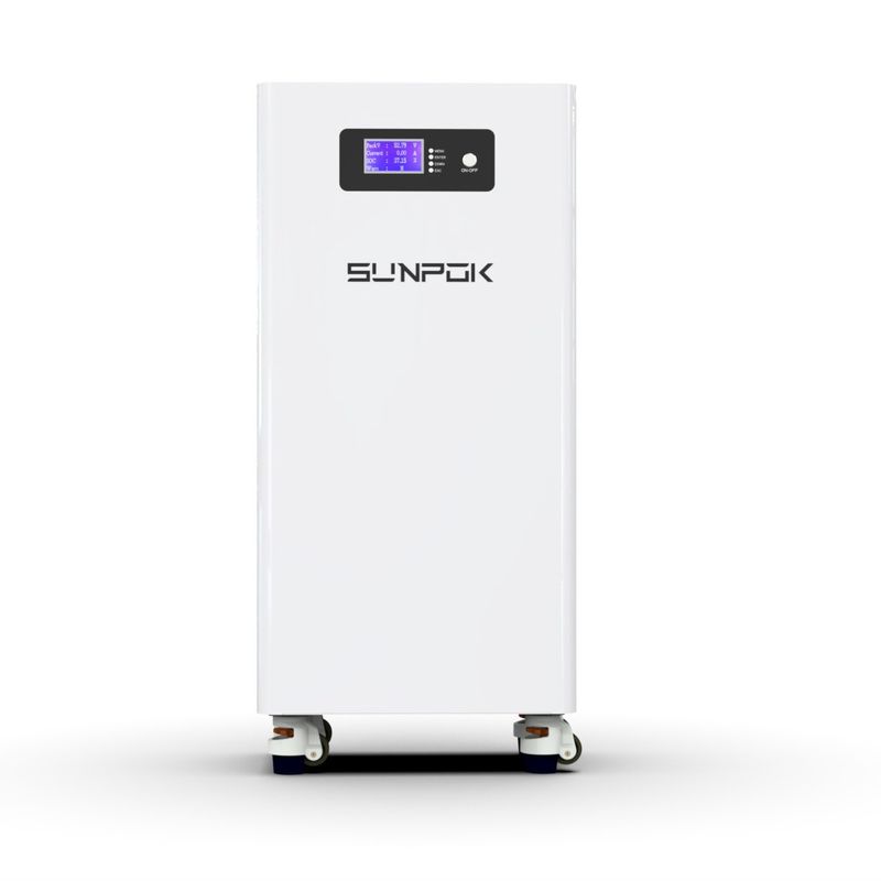 51.2V 15kWh ग्रेड सौर ऊर्जा भंडारण के लिए 48V 300Ah LiFePO4 लिथियम आयन बैटरी पैक