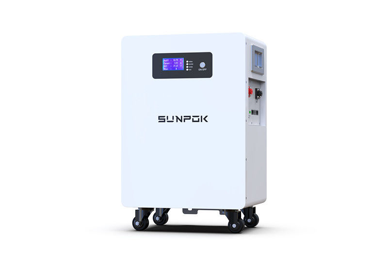 25.6V 300Ah LiFePO4 सोलर बैटरी 7.68kWh दूरसंचार बैकअप पावर CAN बस नियंत्रण के साथ