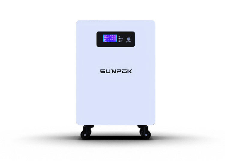 माइक्रोग्रिड एनर्जी हब 25.6V 300Ah LiFePO4 बैंक स्केलेबल 61.44kWh 8 इकाइयां