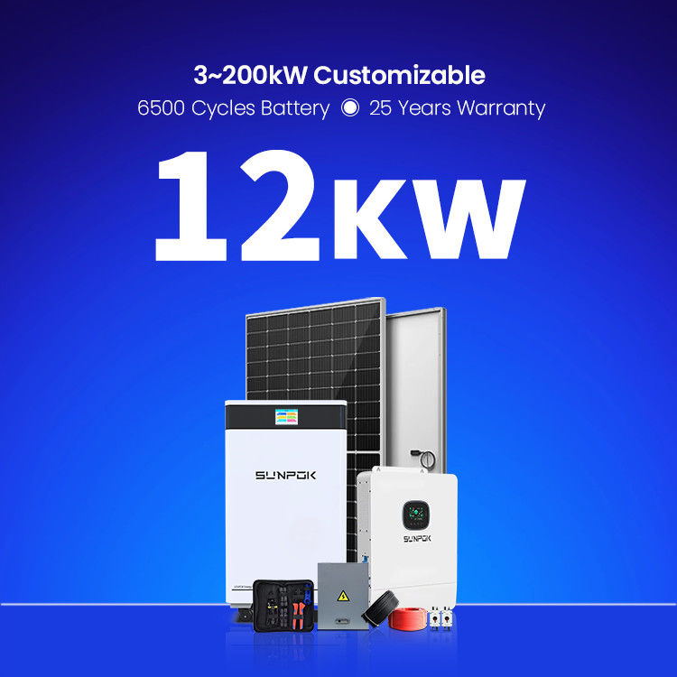 5Kw 10Kw 12Kw 15Kw 18Kw 20Kw 25Kw 30Kw ऑफ ग्रिड सौर ऊर्जा ऊर्जा प्रणाली भंडारण सौर ऊर्जा प्रणाली