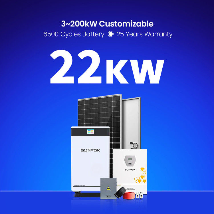 पूर्ण 10KW सौर प्रणाली 3.5kw 6.2kw 11kw 22kw सौर पैनल किट हाइब्रिड ऑफ ग्रिड होम सौर ऊर्जा प्रणाली