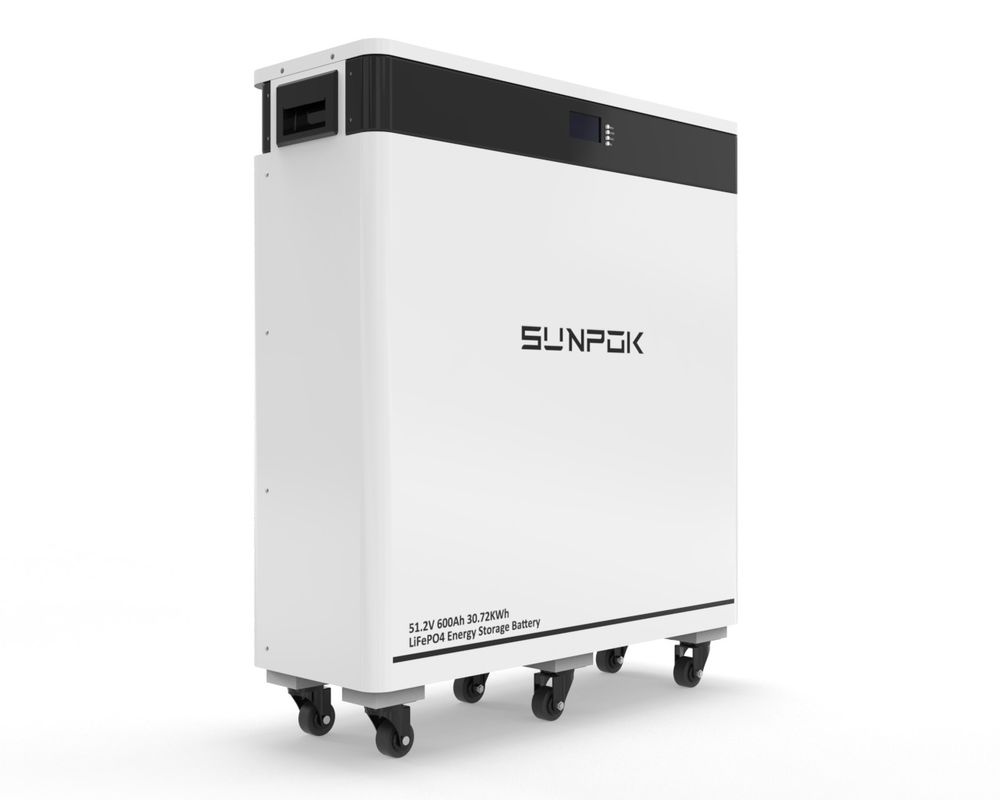 30Kwh लिथियम 48V होम एनर्जी स्टोरेज बैटरी सिस्टम 51.2V 600Ah 30Kwh सोलर लाइफपो4 बैटरी