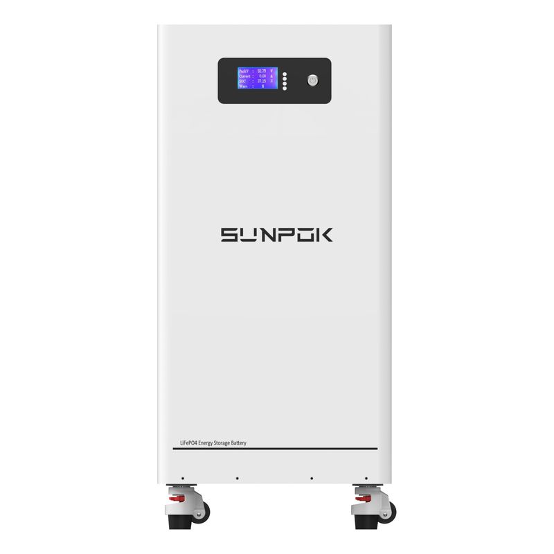15kwh होम सोलर एनर्जी सिस्टम 51.2V 300Ah LiFePO4 लिथियम बैटरी पैक ऊर्जा भंडारण बैटरी