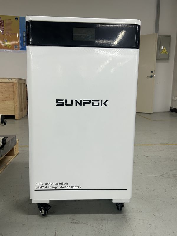 सौर प्रणाली घर 16Kwh 15Kwh बैटरी 51.2V 314Ah 300Ah 48V लिथियम ऊर्जा भंडारण घर के लिए बैटरी