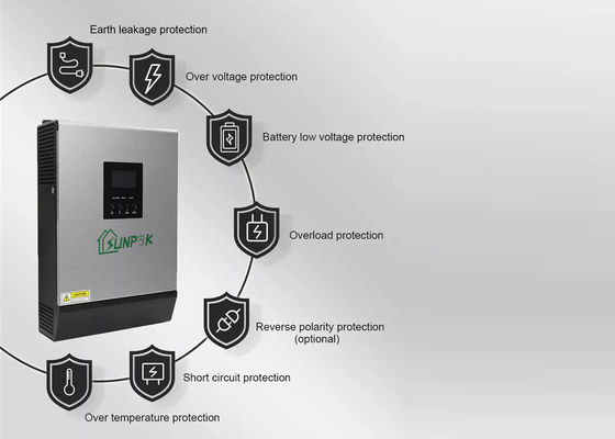 European 5kw 48v Single Phase Solar Converter Off Grid Solar Inverter