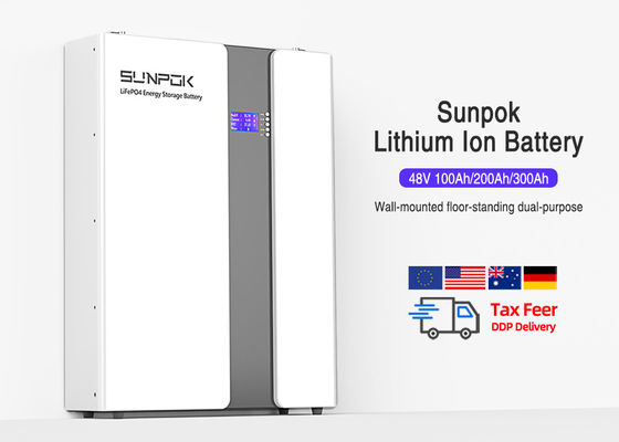 Efficient Lithium Ion Off Grid Battery Max. Charging Voltage 58.4Vdc