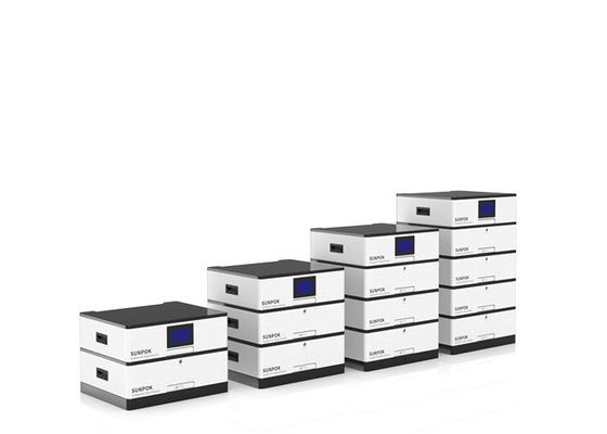 Stackable Lithium Ion Solar Batteries 48V 100Ah 200Ah 5Kwh Lifepo4 Home Energy Storage Battery