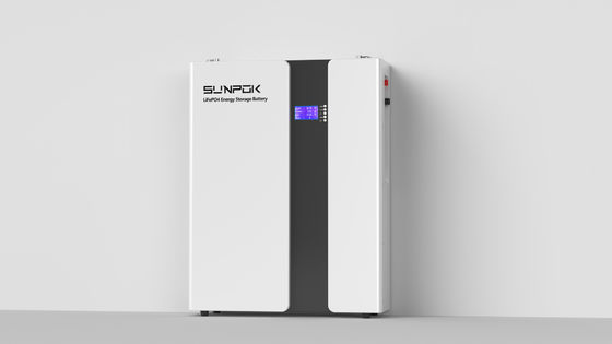 5kWh 100Ah 51.2V 48V 10kWh Powerwall Lifepo4 Lithium Ion Solar Battery Wall Mounted Home Energy Storage System