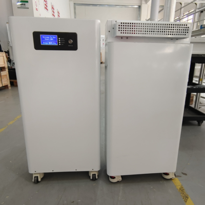 51.2V 314ah Lifepo4 फ्लोर स्टैंडिंग रोलर बैटरी के साथ 48V 300ah 16kwh 10kw होम सोलर पावर एनर्जी बैटरी सोलेयर