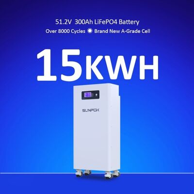 Solar Battery 48V 300Ah 330Ah 320Ah 15KWH 16KWH Lifepo4 Lithium Battery Home Energy Storage Battery Pack